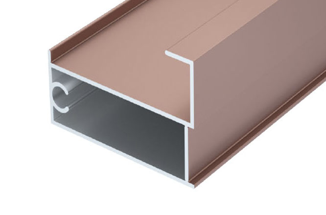 窄边推拉门下横