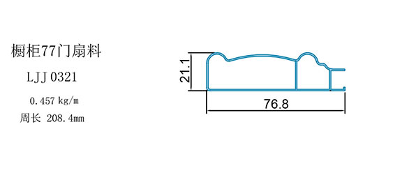 门框料1-橱柜77门扇料(图1)