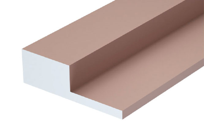 门框料2--22极简门金边条603(图2)